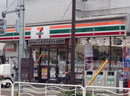 コンビニ　セブン-イレブン江東東砂１丁目店（コンビニ）まで514m