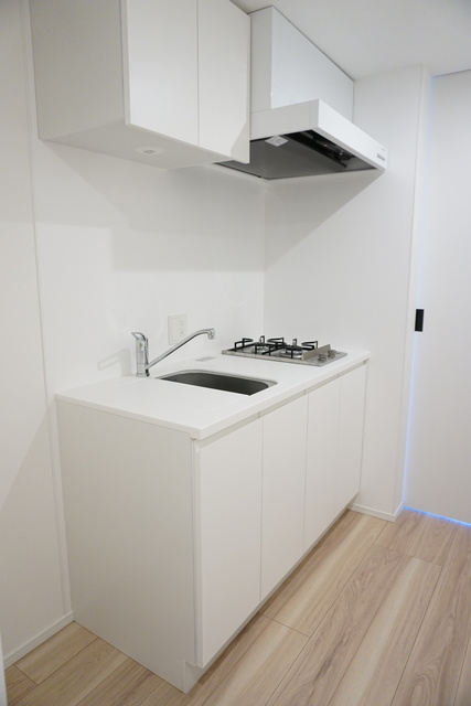 キッチン　システムキッチンは調理スペースも広くストレスなくお料理可能♪