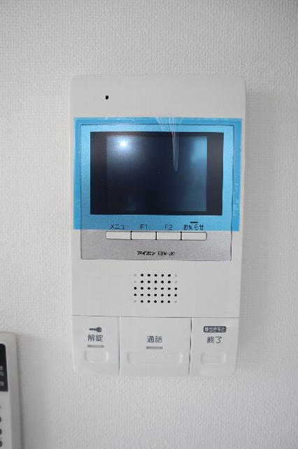 セキュリティ　ＴＶモニターホン付きです