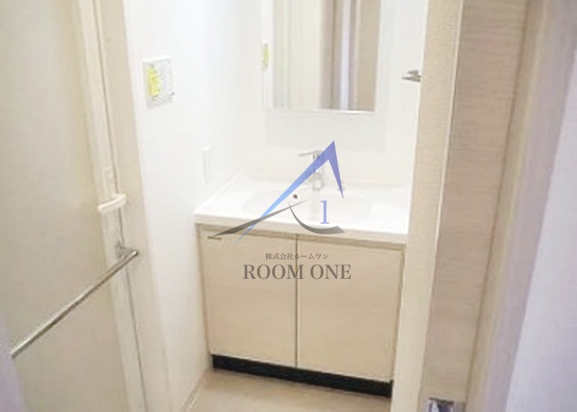 洗面設備　洗面台です。