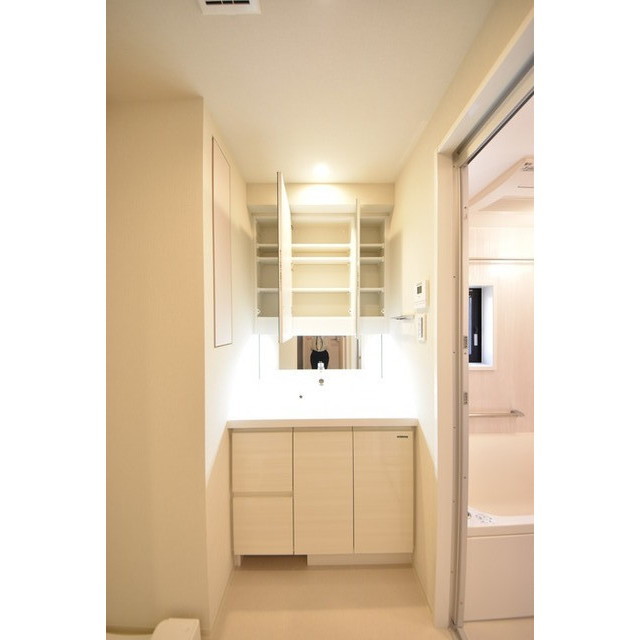 洗面設備　当社提携物件の為、どこよりも安く早く安心してご契約出来ます。