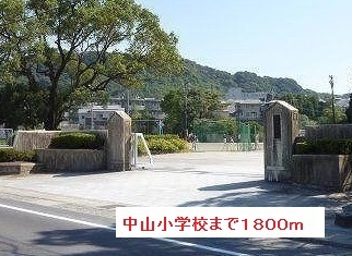 小学校　中山小学校（小学校）まで1800m