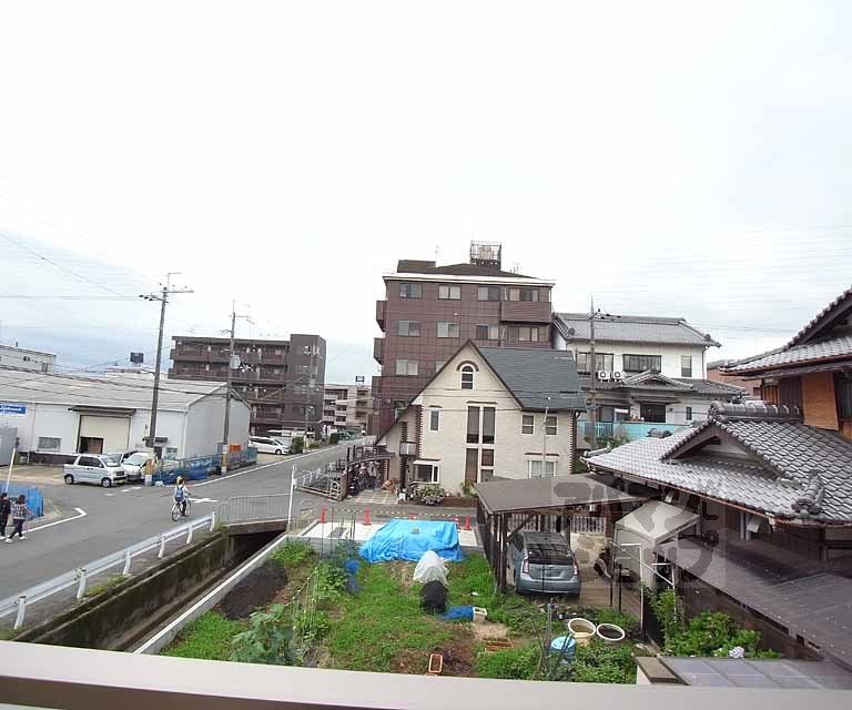 眺望　ベランダからの景色。