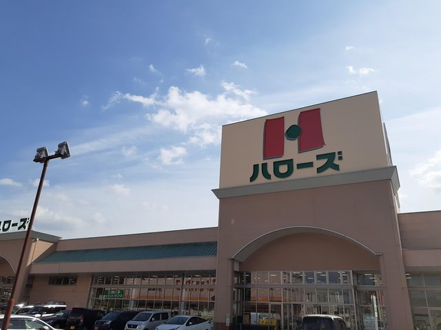 スーパー　ハローズ津高店（スーパー）まで398m