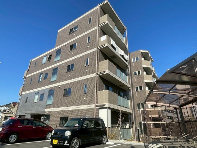 建物外観　”新築”マンション　初期費用軽減キャンペーン中