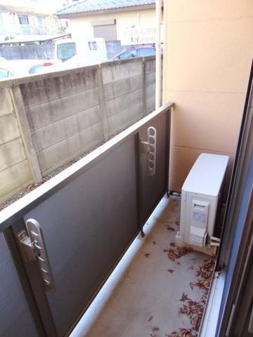 バルコニー　★洗濯物布団がよく乾かせるバルコニー★