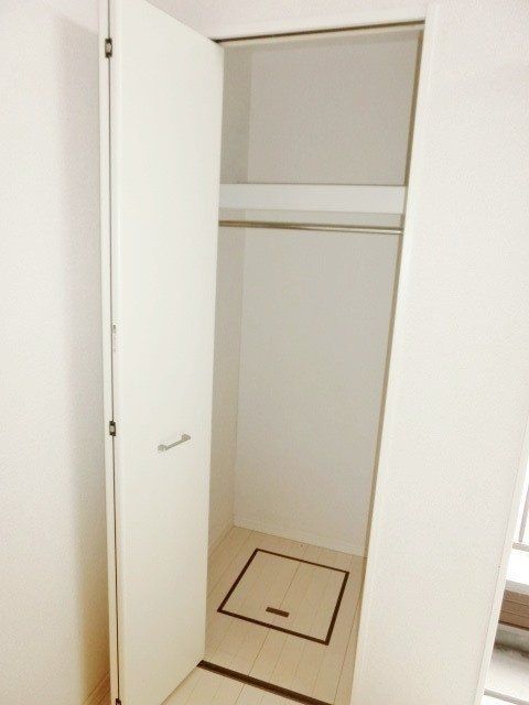 収納　クローゼット収納できます。