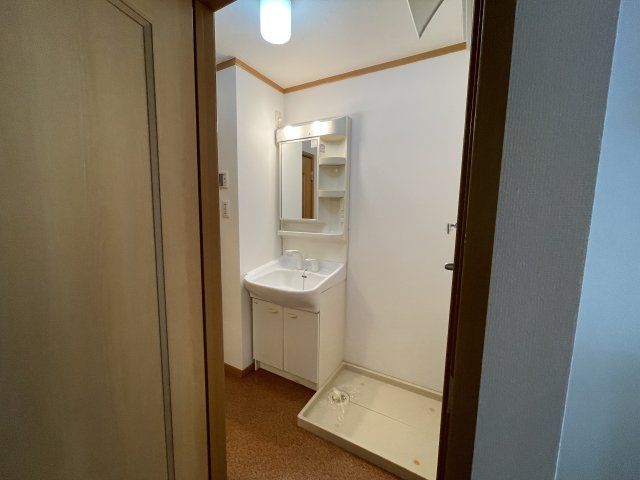 洗面設備　同じ建物の別の部屋の写真です。