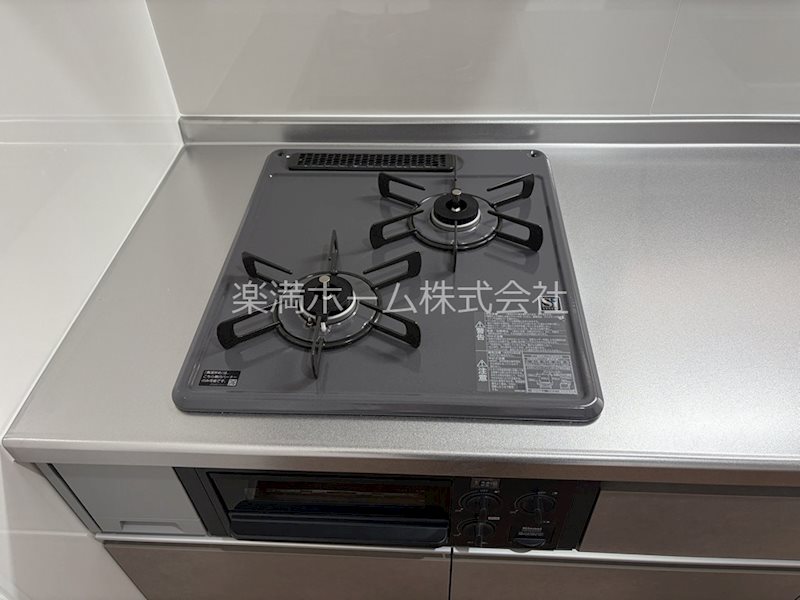 その他　2口ガスシステムキッチン♪