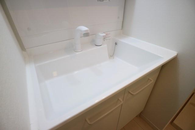 洗面設備　洗面所です