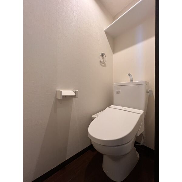 トイレ　写真は202号室です。