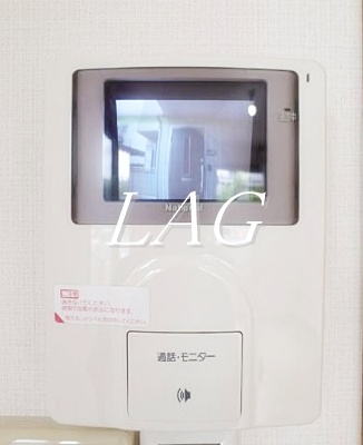 セキュリティ　モニター付きインターホンです。