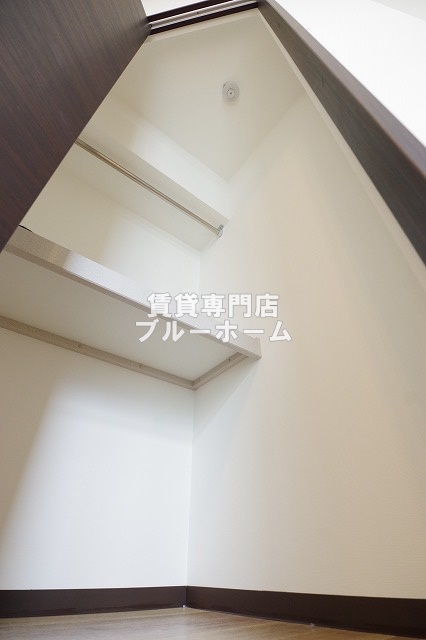 収納　大容量のウォークインクローゼット！