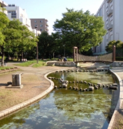 公園　大横川親水公園（公園）まで480m