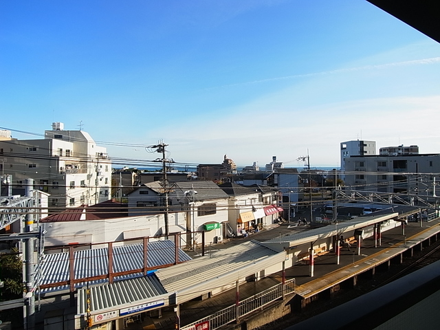 眺望　バルコニーから望めるオーシャンビュー