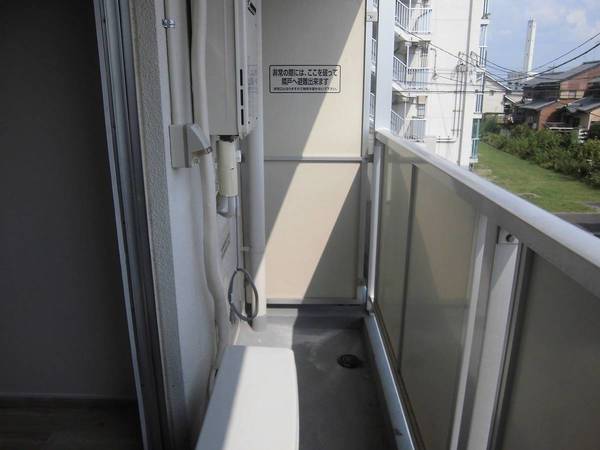 バルコニー　ビレッジハウスの同一物件・同一タイプの間取りの写真です