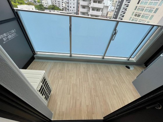 バルコニー　※別部屋の写真です