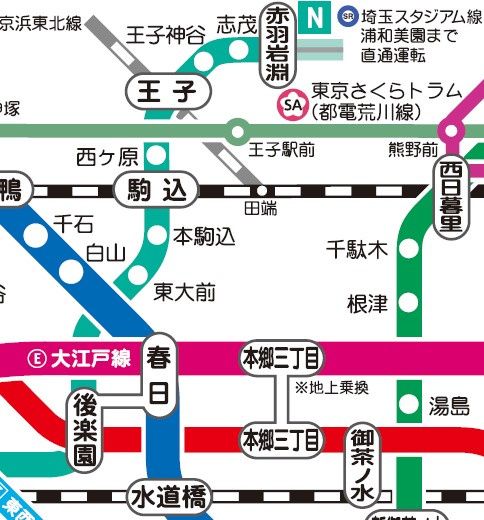 その他　☆路線図