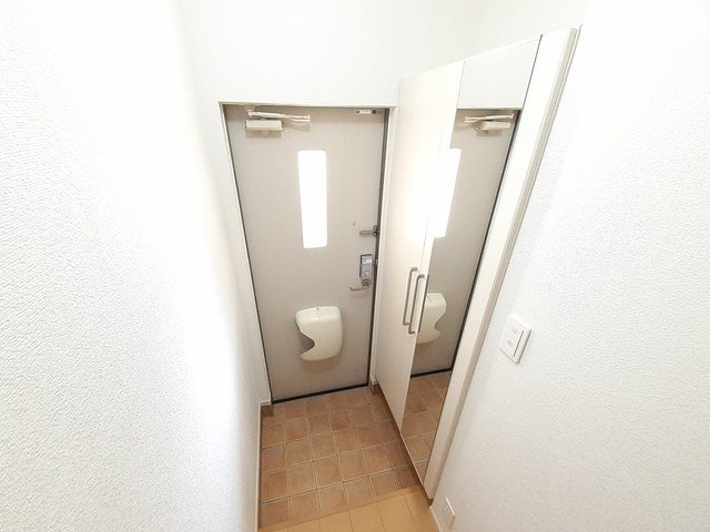 玄関　毎日通る玄関はこちらです