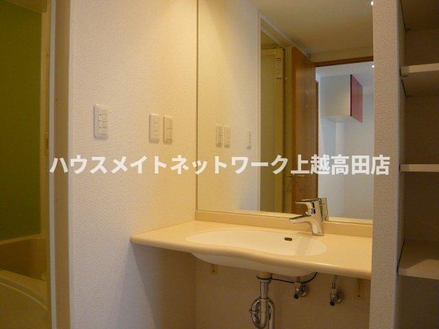 洗面設備　ワイド洗面台