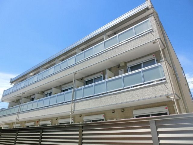 建物外観　駅徒歩６分　防犯面も考慮した女性も安心のマンションです