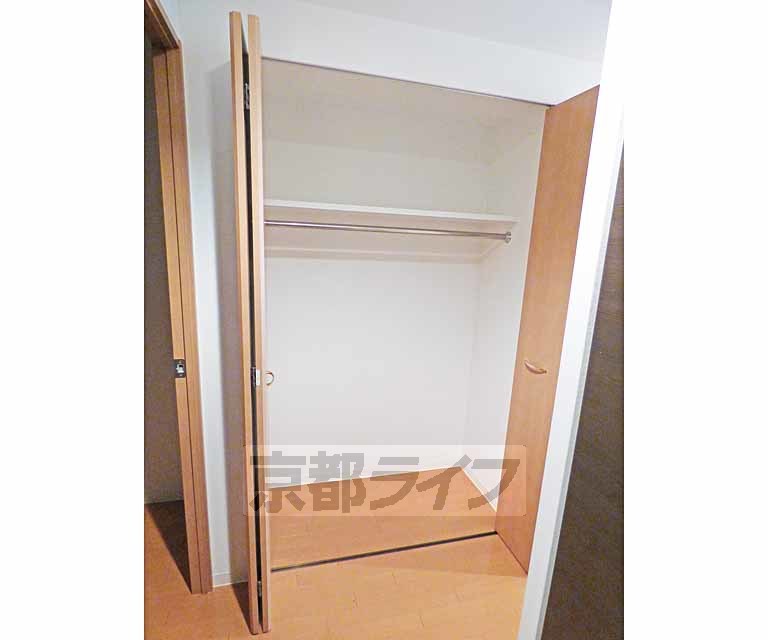 収納　広々とした収納です。