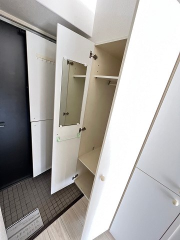 収納　大きなスペースがあり、収納には困りません