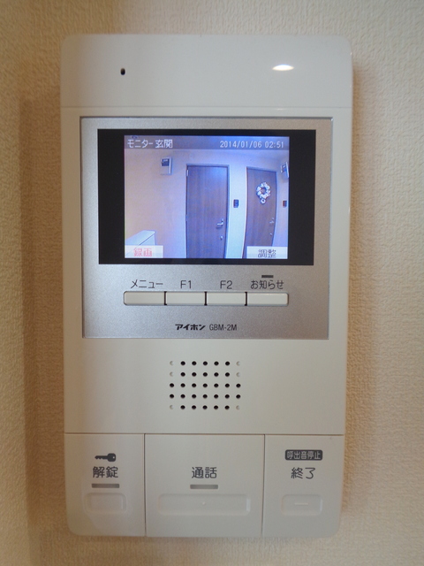 セキュリティ　モニタ付インターホン
