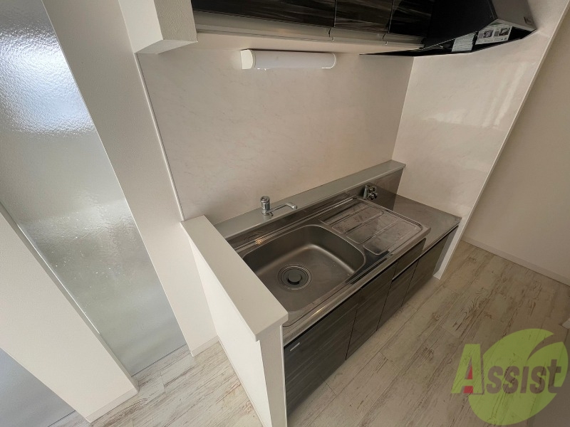 キッチン　キッチンはスペースも広々していて使いやすそうですよ！