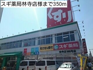 ドラックストア　スギ薬局林寺店様（ドラッグストア）まで350m