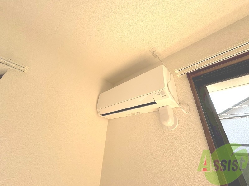 その他設備　エアコンが付いてるので春夏秋冬快適に過ごせます。