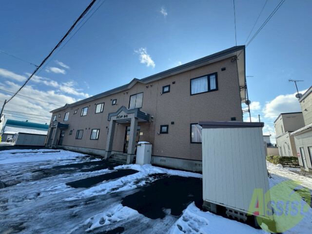 建物外観　札幌市東区東苗穂６条「メゾンド・ルセ」