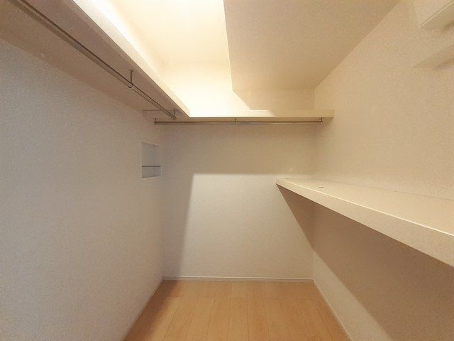 収納　十分な収納スペースがあります
