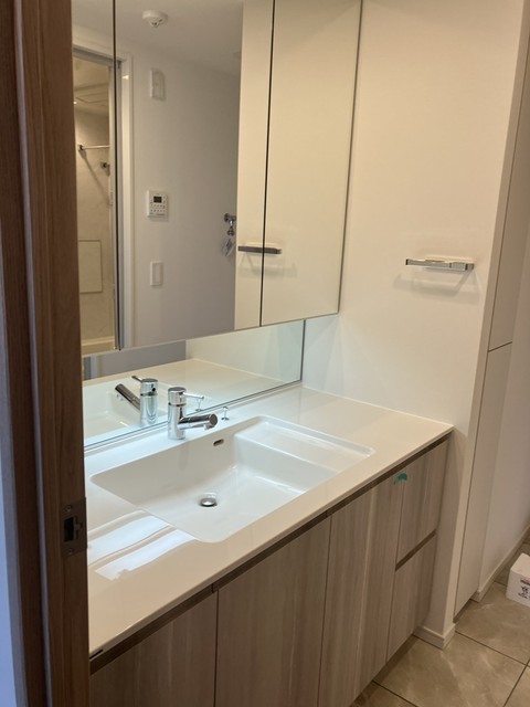 洗面設備　※写真は同タイプ住戸です。
