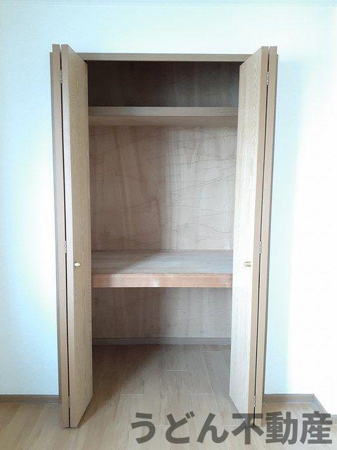 収納　うどん県のお部屋探しはうどん不動産へ うどんちゃんとLINE