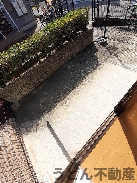 バルコニー　うどん県のお部屋探しはうどん不動産へ うどんちゃんとLINE