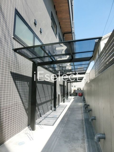 駐車場　便利な駐輪場です。