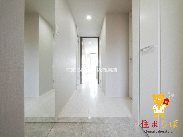 玄関　出入りのしやすさを確認