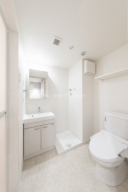 洗面設備　独立洗面台完備