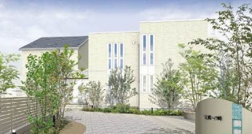 建物外観　完成予想図