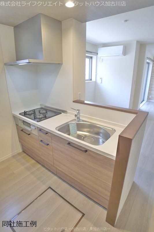 キッチン　同社施工例