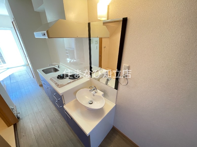 洗面設備　同型別部屋写真