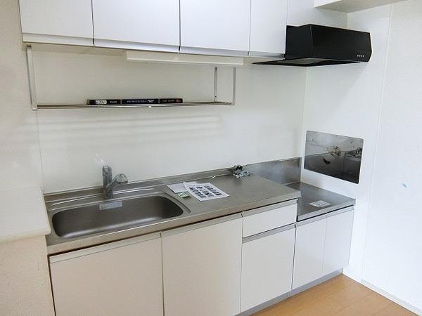 キッチン　ガスコンロ設置可！