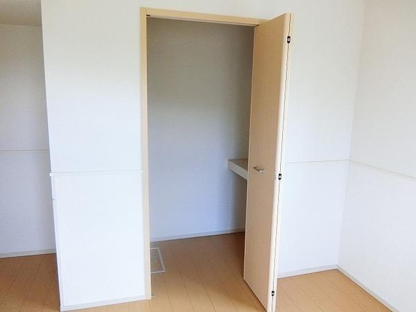 収納　クローゼット！