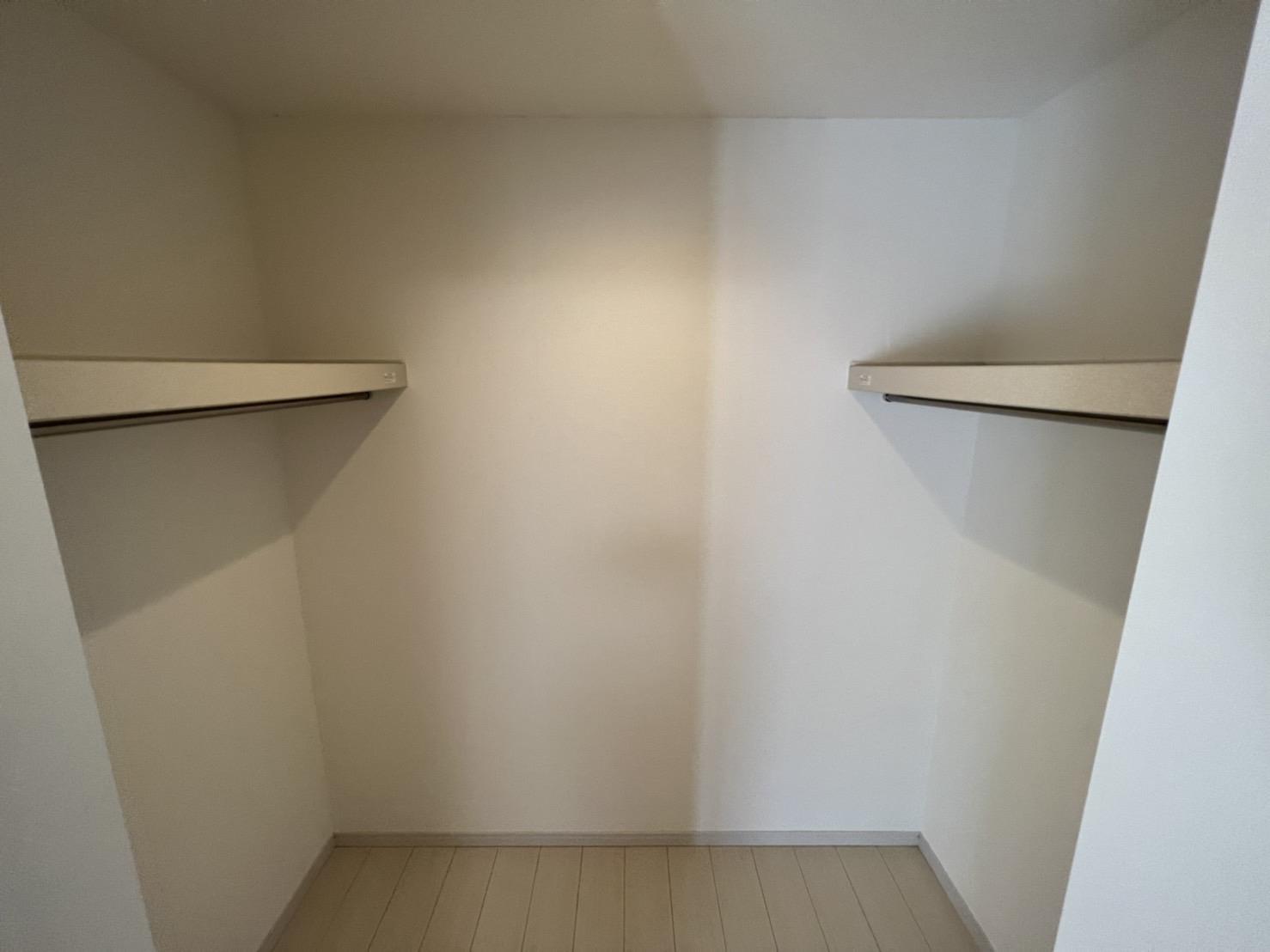 収納　ウォークインクロゼット♪