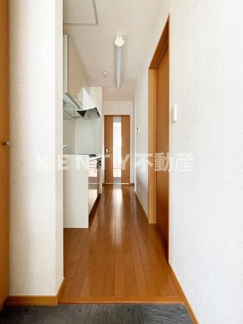 玄関　ゆったりとした玄関です