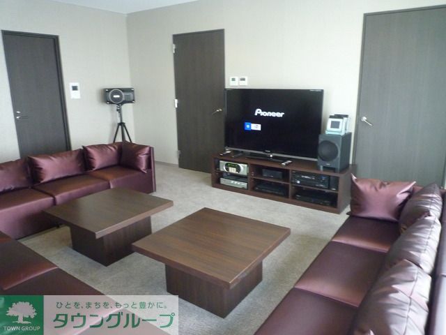 その他共有部分　2011年5月撮影　シアタールーム