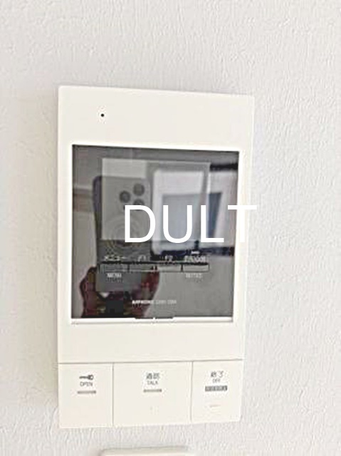 セキュリティ　モニター付きインターホンです。