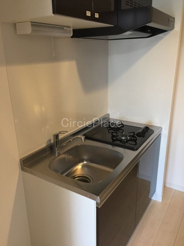 キッチン　２口ガスシステムキッチン