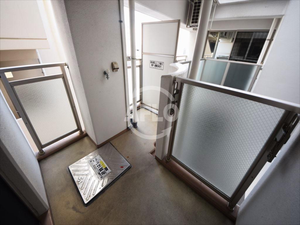 バルコニー　エルミタージュ難波南II　バルコニー